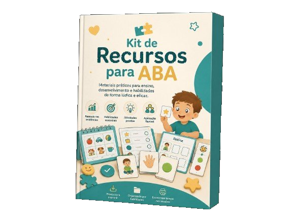 Mockup do Kit ABA Lúdico